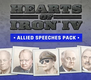 Hearts of Iron IV - Allied Speeches Music Pack DLC Steam CD Key