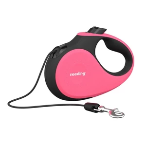 Reedog Senza Premium  Automatik Rollleine M 20 kg / 5m Strang / rosa