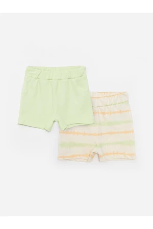 LC Waikiki Baby Boy Shorts With Elastic Waist 2-Pack