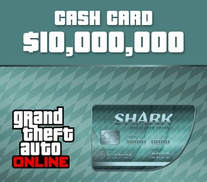 Grand Theft Auto Online - $10,000,000 Megalodon Shark Cash Card XBOX One CD Key