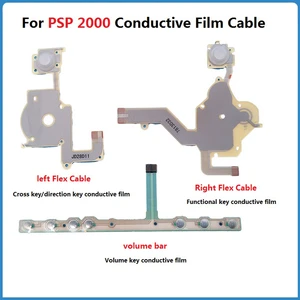 For Sony PSP 2000 Flex Cable Conductive Film Left And Right Volume Cable Button Line Combination Repair Accessories PSP2000