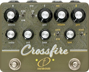 Crazy Tube Circuits Crossfire Preamplificador/Amplificador de guitarra
