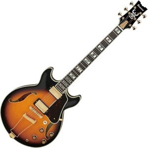 Ibanez AM2000H-BS Brown Sunburst Guitarra Semi-Acústica