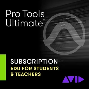 AVID Pro Tools Ultimate Annual New Subscription for Students & Teachers Software de grabación DAW (Producto digital)
