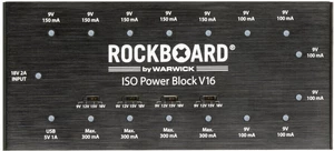 RockBoard ISO Power Block V16 Adaptador de fuente de alimentación