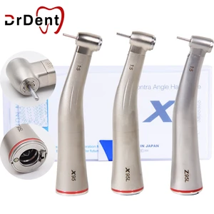 Dental 1:5 Odontologia Contra Angle Low Speed Push Button Air Turbine Inner Water Spray Fiber Optic E-TYPE Dentistry Tools