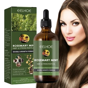88ml Rosemary Essential Oil For Hair Growth Anti-frizz Growth Hair Smooth Serum Hair Growth Oil Anti Hair Loss Beauty Hair Care