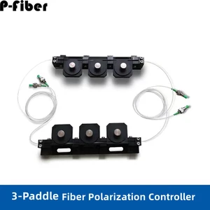 3-ring polarization controller manual mechanical 3-ring controller 1550nm can be customized according to requirements