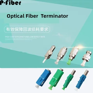 Fiber Terminator Terminal Connector fiber Optical Terminator FC SC ST LC MU UPC APC Optional