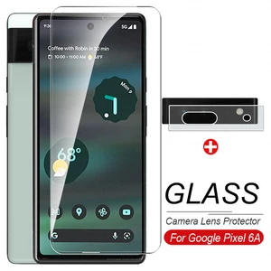 camera lens screen protector glass for googel pixel 6a 6 pixel-6-a pixel6a pixel6 a armor safety tempered glas film full cover