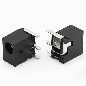 5pcs Horizontal 3-pin direct switch DC power socket switch DC-006A