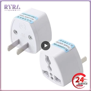 To EU Plug Adapter Korea KR Euro Europea To America China Canada UK AU Universal Travel Adapter AC Converter Power Adaptor