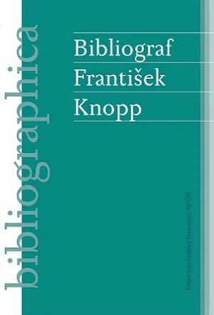 Bibliograf František Knopp - Petr Šámal, Aleš Zach, Pavel Janáček