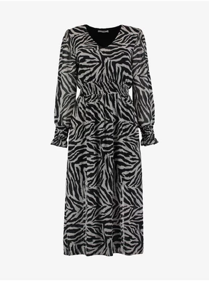 Haily ́s Black patterned maxi-dresses Hailys Zebra - Women