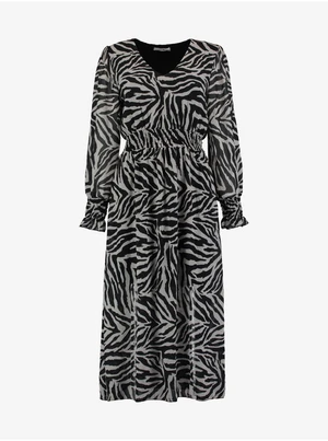 Haily ́s Black patterned maxi-dresses Hailys Zebra - Women