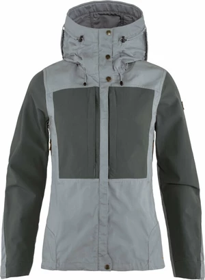 Fjällräven Keb Jacket W Grey/Basalt L Outdorová bunda