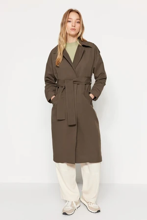 Trench da donna Trendyol TWOSS20TR0007/MİNK