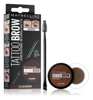 Maybelline Tattoo Brow gelová pomáda na obočí 3,5 ml 04 Ash Brown