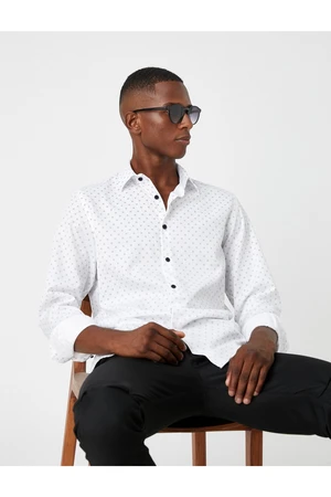 Camicia da uomo Koton Patterned