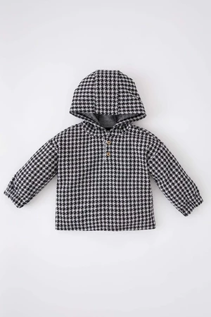 DEFACTO Regular Fit Plaid Sweat Shirt