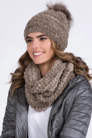 Berretto da donna Kamea Kamea_Hat_K.20.006.04_Dark_Beige
