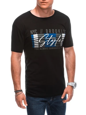 Edoti Men's printed t-shirt
