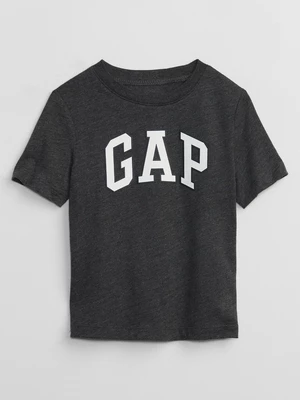 Tmavošedé chlapčenské tričko GAP