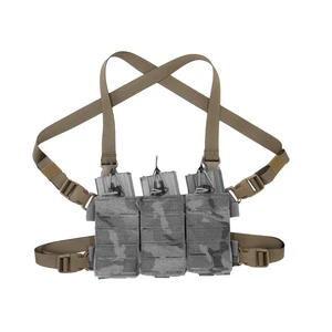 Hrudní popruhy Chest Rig Straps Husar® – Černá (Barva: Černá)