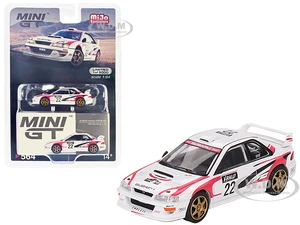 Subaru Impreza WRC98 22 Toshi Arai - Roger Freeman "Rally Tour de Corse" (1999) Limited Edition to 3000 pieces Worldwide 1/64 Diecast Model Car by Tr