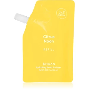 HAAN Hand Care Citrus Noon čistiaci sprej na ruky s antibakteriálnou prísadou náhradná náplň 100 ml