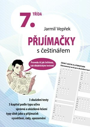 Přijímačky s češtinářem – 7. třída - Jarmil Vepřek