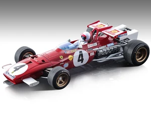 Ferrari 312B 4 Clay Regazzoni Winner "Formula One F1 Italian GP" (1970) with Driver Figure "Mythos Series" Limited Edition to 105 pieces Worldwide 1/