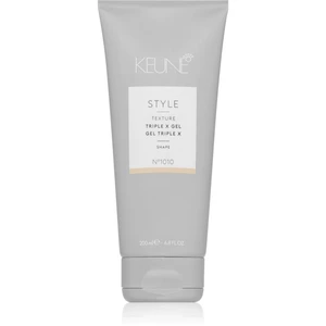 Keune Style Texture Triple X Gel stylingový gél ultra silná fixácia 200 ml