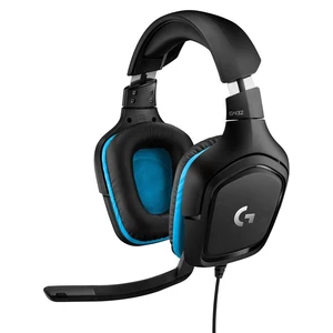 Headset Logitech G432 7.1 Surround Sound (981-000770) čierny herné slúchadlá • frekvencia 20 Hz až 20 kHz • citlivosť 107 dB • impedancia 39 ohm • 3,5