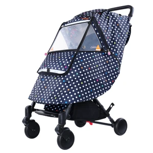 Stroller Rain Cover Universal Windproof Waterproof Thickened Nylon Material Keep Warm Winter Raincoat Stroller Accessories