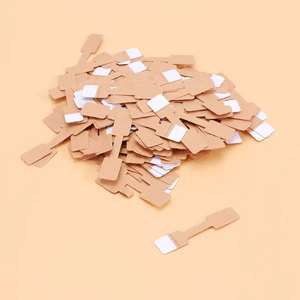 300pcs Adhesive Label Stickers Jewelry Price Blank Label Tag Square Shape Ring Price Tag Necklace Bracelat Price Labels Price
