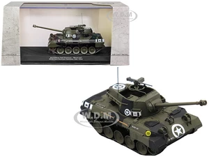 M18 Hellcat Tank Destroyer "Black Cat" "U.S.A. 805th Tank Destroyer Battalion Italy 1944" 1/43 Diecast Model by AFVs of WWII