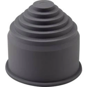 Odnímatelný kryt LAPP SILVYN® K-EM PG 48 BK 65500275, 54 mm, černá, 10 ks