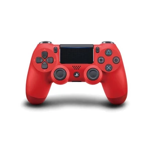 Ovládač Sony Dual Shock 4 pro PS4 v2 (PS719814153) červený bezdrôtový ovládač • dotyková plôška s preklikom • bezdrôtové pripojenie • vibračná odozva 