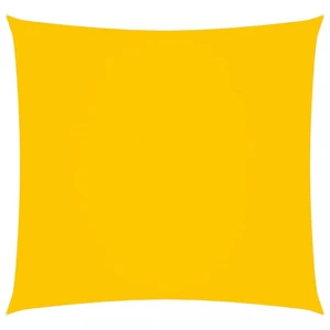 Tieniaca plachta štvorcová 2 x 2 m oxfordská látka Dekorhome Žltá,Tieniaca plachta štvorcová 2 x 2 m oxfordská látka Dekorhome Žltá
