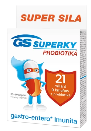 GS Superky probiotika 40 kapsúl