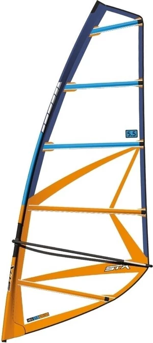 STX Paddleboard vitorla HD20 Rig 7,0 m² Kék-Narancssárga