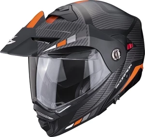 Scorpion ADX-2 CAMINO Matt Black/Silver/Orange M Casque