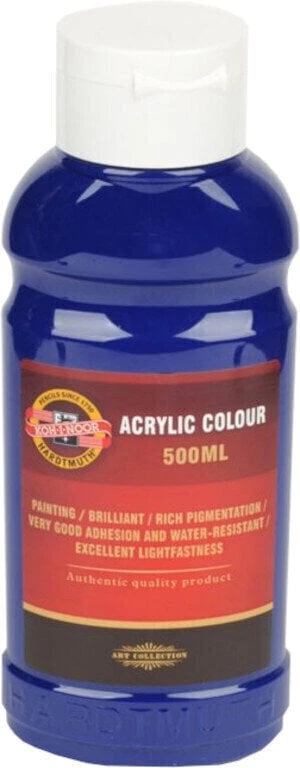 KOH-I-NOOR Acrylic Paint 500 ml 420 Dark Blue Pintura acrílica