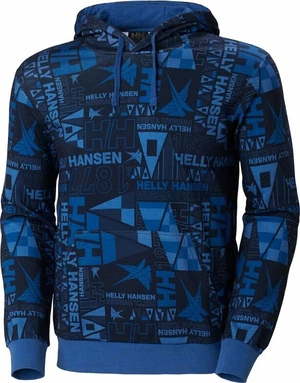 Helly Hansen Men's Newport Sweatshirt à capuche Ocean Burgee Aop XL