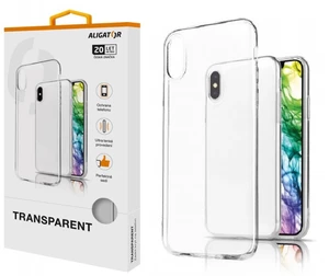 Silikonové pouzdro TRANSPARENT ALIGATOR pro Motorola Moto E13