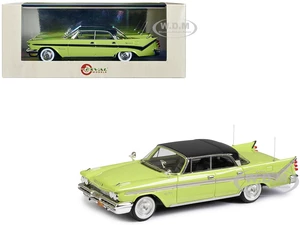 1959 DeSoto Firedome Sportsman 4-Door Hardtop Yellow with Black Top Limited Edition to 250 pieces Worldwide 1/43 Model Car by Esval Models