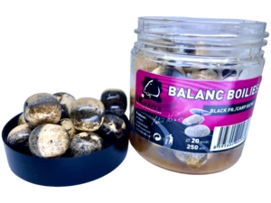 LK Baits Balanc Boilies Black Protein/Carp Secret 20mm 250ml