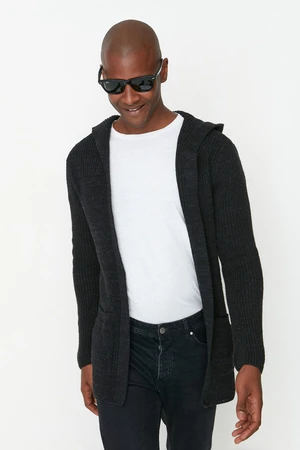 Cardigan da uomo Trendyol Navy