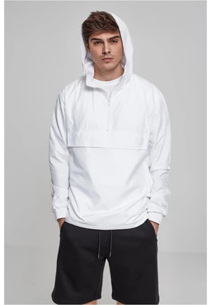 Basic Pull Over Jacket White